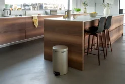 Clearance Brabantia Cubo de pedal newIcon 20L, Metallic Gold Beige