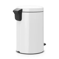 Outlet Brabantia Cubo de pedal newIcon 12L, White Blanco