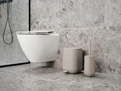 New Zone Denmark Cubo de pedal Time 3 l, Concrete Gris