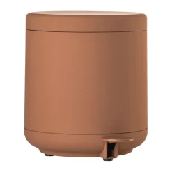 Discount Zone Denmark Cubo de pedal Ume 4 L, Terracotta Rojo