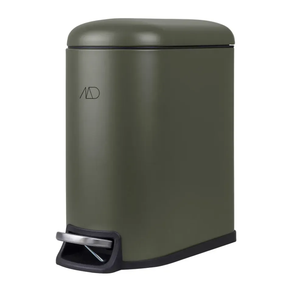 Clearance Mette Ditmer Cubo pedal Mini-Walther 5 L, Dark olive Verde