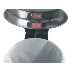Discount Brabantia Cubo pedal newIcon 3L, Matt steel fingerprint proof Plateado