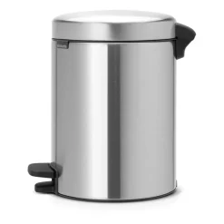 New Brabantia Cubo pedal newIcon 5L, Matt steel fingerprint proof Plateado