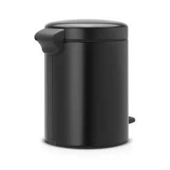 Best Brabantia Cubo pedal newIcon 5L, Matt black Negro