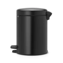 Best Brabantia Cubo pedal newIcon 5L, Matt black Negro