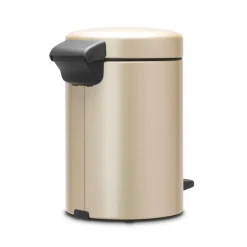Online Brabantia Cubo pedal newIcon 3L, Metallic Gold Color dorado