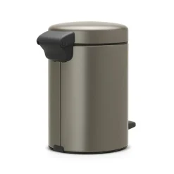 Clearance Brabantia Cubo pedal newIcon 3L, Platinum Plateado