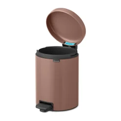Hot Brabantia Cubo pedal newIcon 5L, Satin Taupe Marrón
