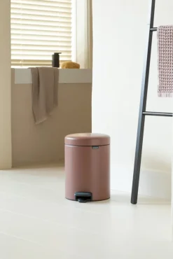Hot Brabantia Cubo pedal newIcon 5L, Satin Taupe Marrón