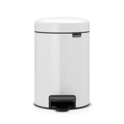 New Brabantia Cubo pedal newIcon 3L, White Blanco