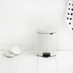Sale Brabantia Cubo pedal newIcon 5L, White Blanco