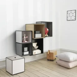 New Audo Copenhagen Cubo sin puerta Frame 35, claro Gris