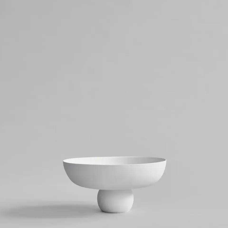 New 101 Copenhagen Cuenco Baburu Ø30 cm, Bone White Blanco
