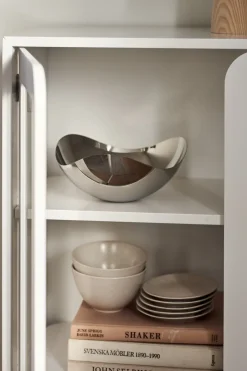 Best Georg Jensen Cuenco Bloom, grande, Ø 34 cm GrisPlateado