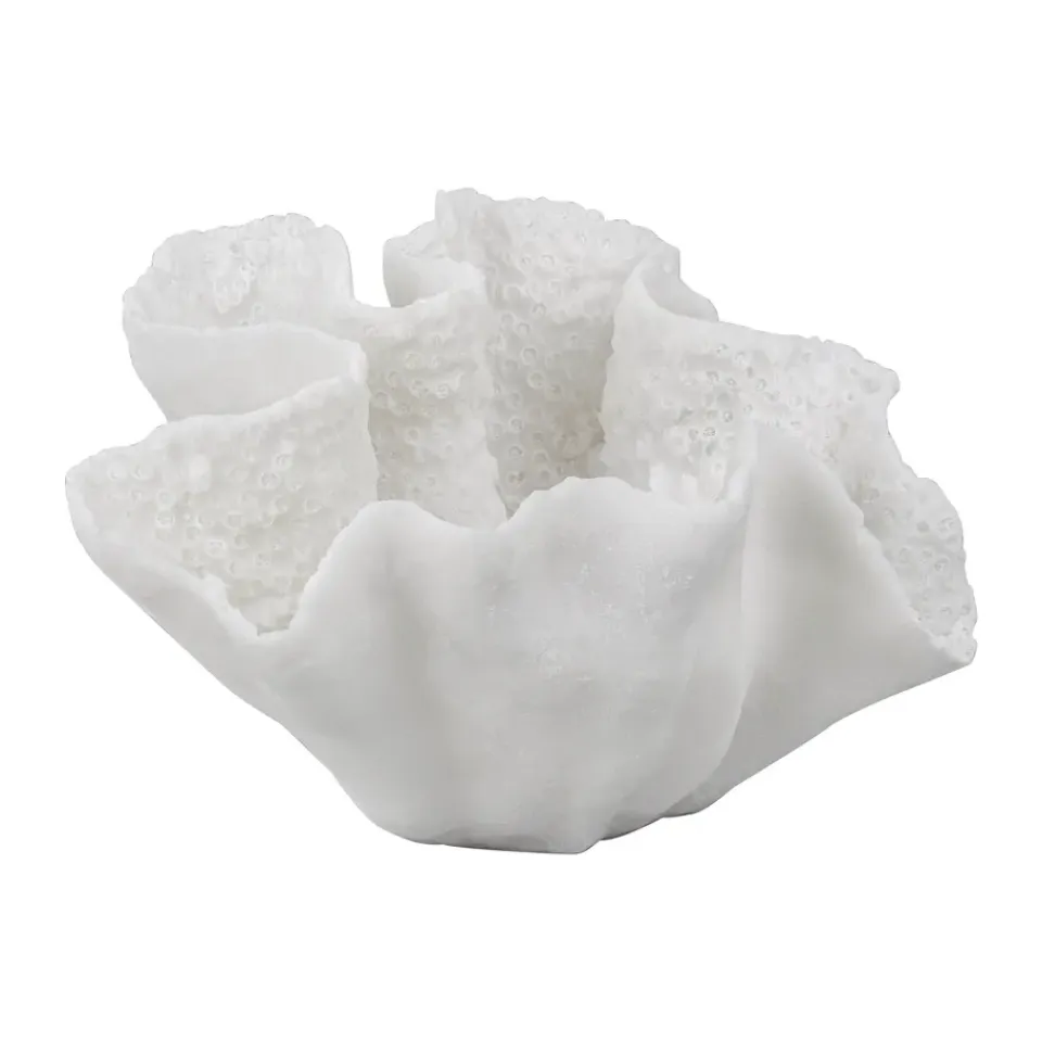 Hot Mette Ditmer Cuenco decorativo Coral, Off-white Blanco