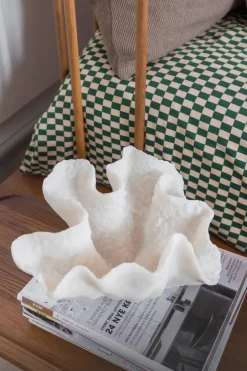 Hot Mette Ditmer Cuenco decorativo Coral, Off-white Blanco