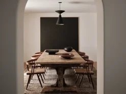 New Audo Copenhagen Cuenco Rond Ø42 cm, Madera de haya Marrón