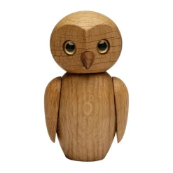 Outlet Spring Copenhagen Decoración búho Clever 10 cm, Roble Beige