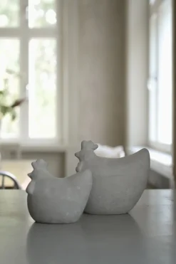 New DBKD Decoración Concrete hen, Small Gris