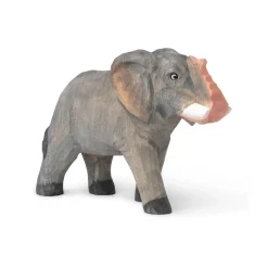 Online Ferm Living Decoración de madera Animal, Elephant Gris