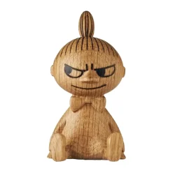 Clearance Dsignhouse x Moomin Decoración de madera Mumin Lilla My 8 cm, ROBLE (FSC) Beige