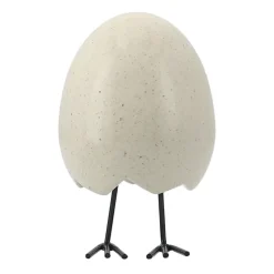New DBKD Decoración de Pascua Happy feet, Vanilla Blanco