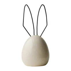 Hot DBKD Decoración de Pascua Liebre H18 cm, Vanilla Beige