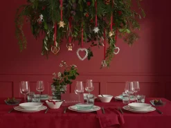 Hot Rosendahl Decoración de ventana Karen Blixen Corazón de flores, Plata Plateado