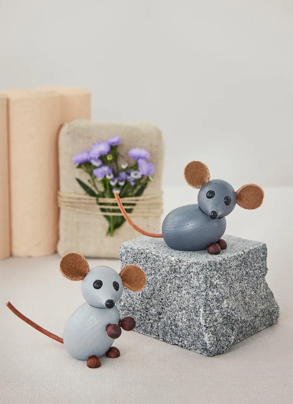 Discount Spring Copenhagen Decoración El house mouse 4,5 cm, Gris