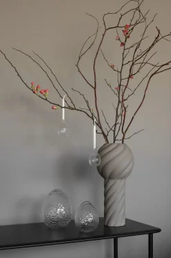 Clearance Cooee Design Decoración Gry huevo 16 cm, Clear Transparente