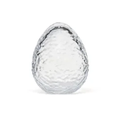 Discount Cooee Design Decoración Gry huevo 12 cm, Clear Transparente