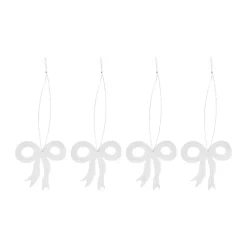 Discount Cooee Design Decoración navideña roseta 6 cm, Acero inoxidable Plateado