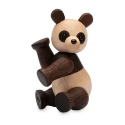 Online Spring Copenhagen Decoración panda Pixi arce 9 cm, Marrón