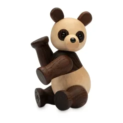 Online Spring Copenhagen Decoración panda Pixi arce 9 cm, Marrón