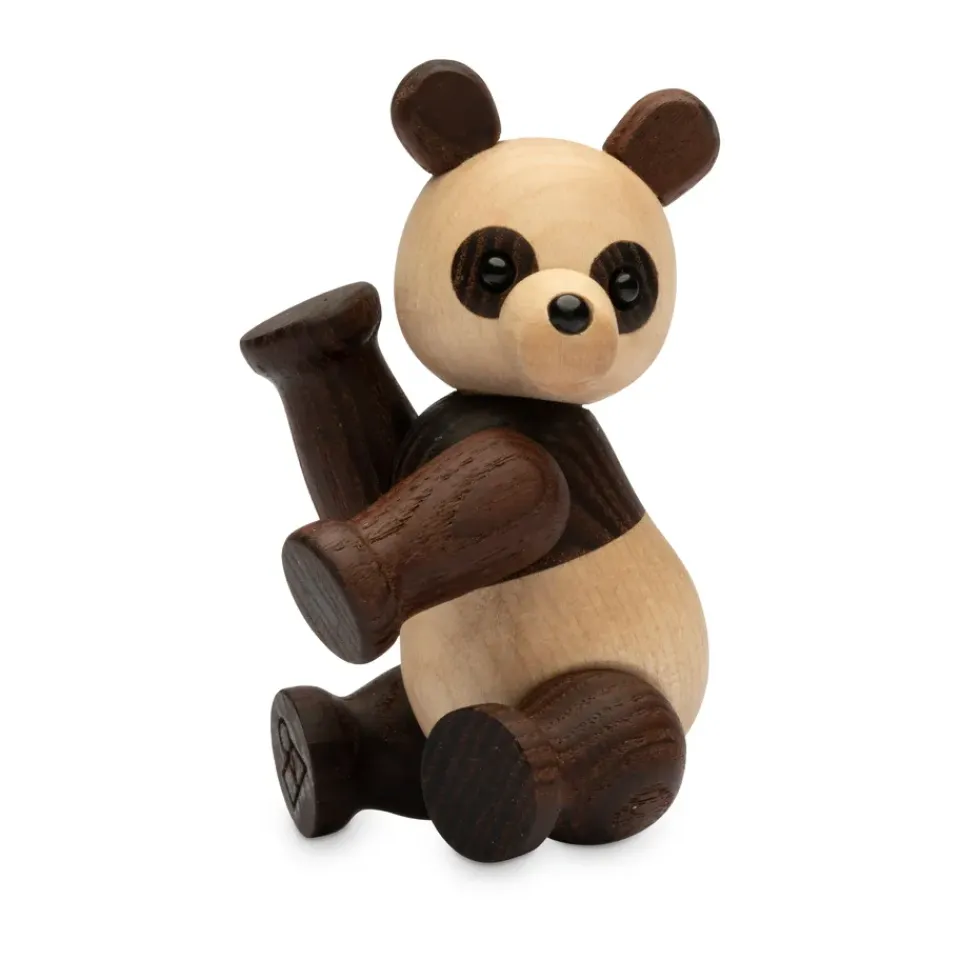 Online Spring Copenhagen Decoración panda Pixi arce 9 cm, Marrón