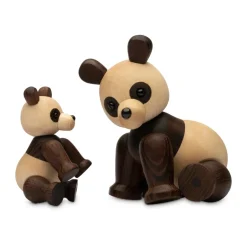 Online Spring Copenhagen Decoración panda Pixi arce 9 cm, Marrón