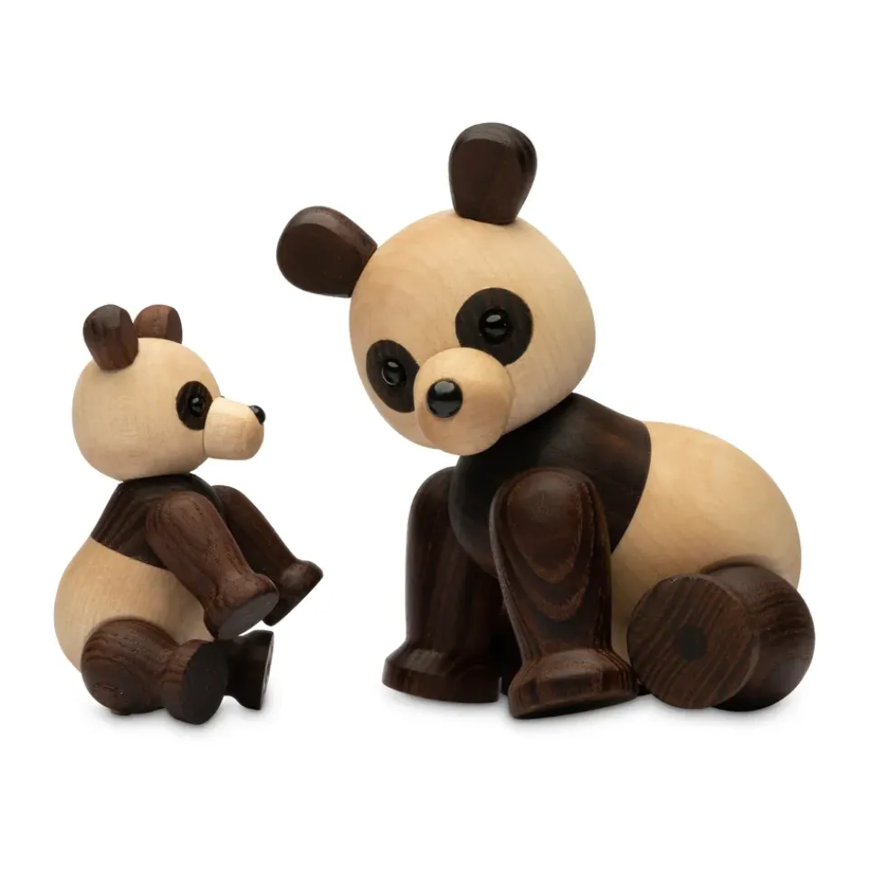 Online Spring Copenhagen Decoración panda Pixi arce 9 cm, Marrón