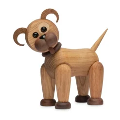 Sale Spring Copenhagen Decoración perro Buddy 20,5 cm, Roble Beige