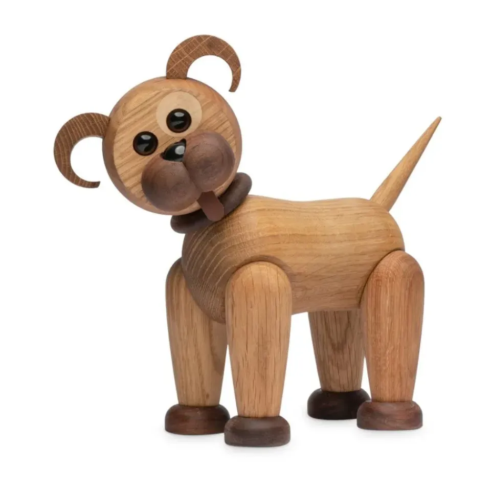 Sale Spring Copenhagen Decoración perro Buddy 20,5 cm, Roble Beige