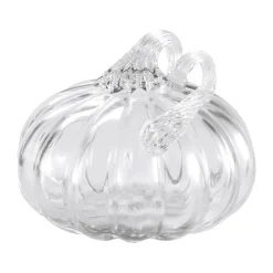 Online Cooee Design Decoración Pumpkin 10 cm, Clear Transparente