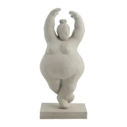 Online Lene Bjerre Decoración Serafina mujer pirueta 28 cm, Grey Gris