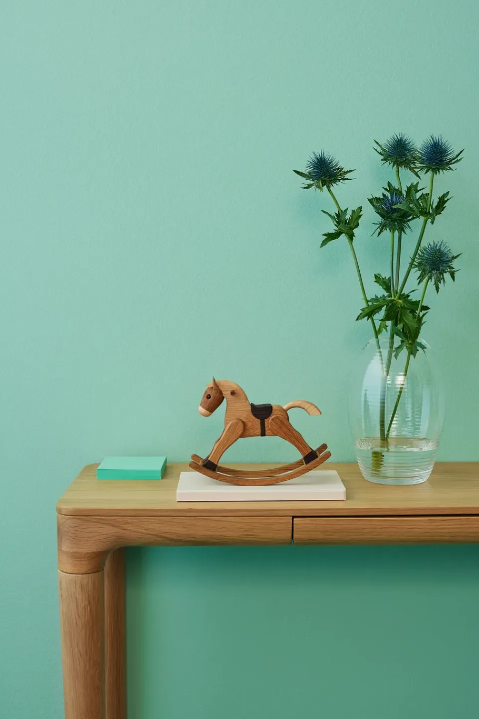 Clearance Spring Copenhagen Decoración The Rocking Horse 13,5 cm, Roble, 13,5 cm Beige