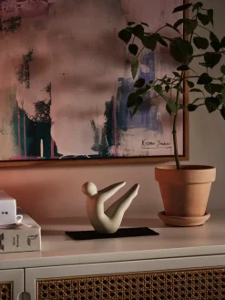 Hot Design House Stockholm Decoración Yoga no. 2, Light grey Gris