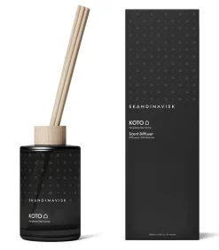 Outlet Skandinavisk Difusor con varillas Koto, 200 ml Negro