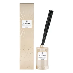 Outlet Voluspa Difusor con varillas Vermeil 177 ml, Coconut Papaya BeigeNegro