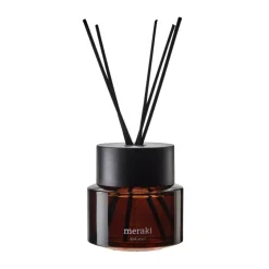 Sale Meraki Difusor de varillas 100 ml, Dark wood Marrón