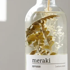 New Meraki Difusor 240 ml, Verhuesoa drizzle Transparente