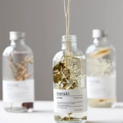 New Meraki Difusor 240 ml, Verhuesoa drizzle Transparente