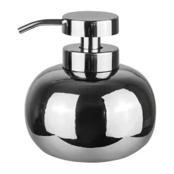 New Mette Ditmer Dispensador de jabón Lotus bajo, Chrome Plateado
