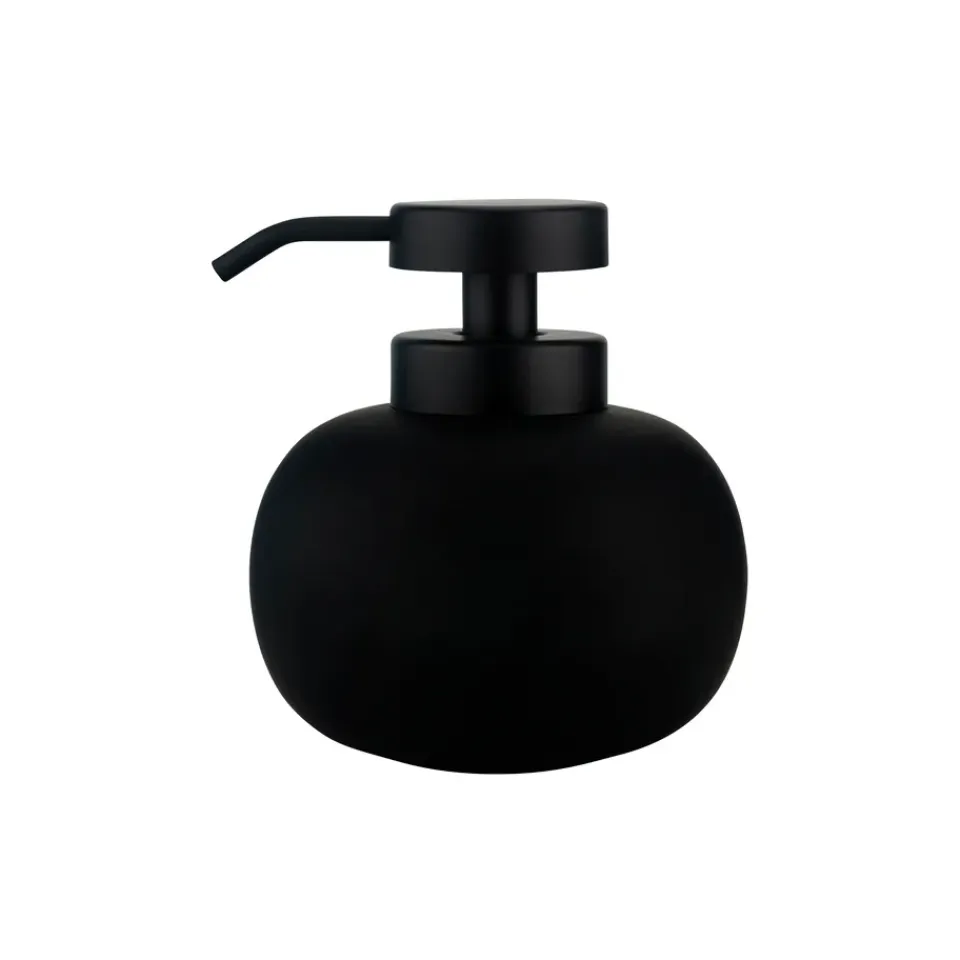New Mette Ditmer Dispensador de jabón Lotus bajo, Negro